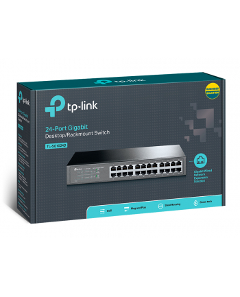 Switch TP-LINK TL-SG1024D (24x 10/100/1000Mbps) nr 1