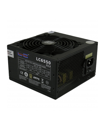 Zasilacz LC-POWER  LC6550 V2.3 80+ BRONZE (550 W; Aktywne; 120 mm)
