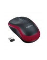 Mysz Logitech M185 910-002237 (optyczna; 1000 DPI; kolor czerwony) - nr 6