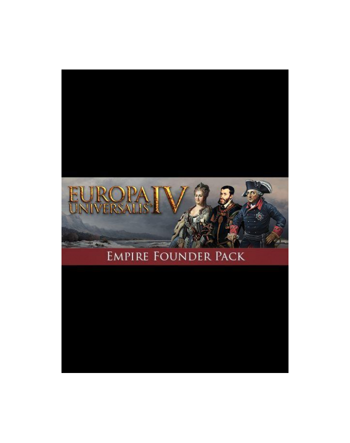 paradox interactive Gra PC Europa Universalis IV: Empire Founder Pack (DLC  wersja cyfrowa; ENG; od 12 lat) główny