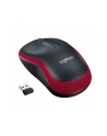 Mysz Logitech M185 910-002237 (optyczna; 1000 DPI; kolor czerwony) - nr 7