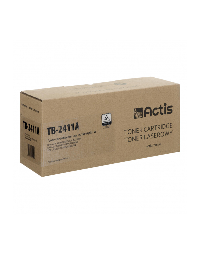 Toner ACTIS TB-2411A (zamiennik Brother TN-2411; Standard; 1 200 stron; czarny) główny