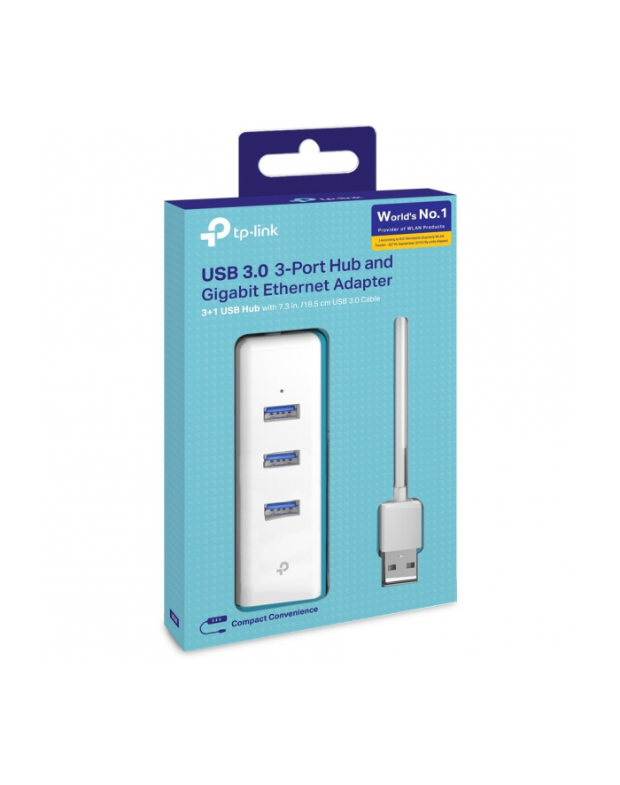 Karty TP-LINK UE330 (USB 3.0; 1x 10/100/1000Mbps) główny