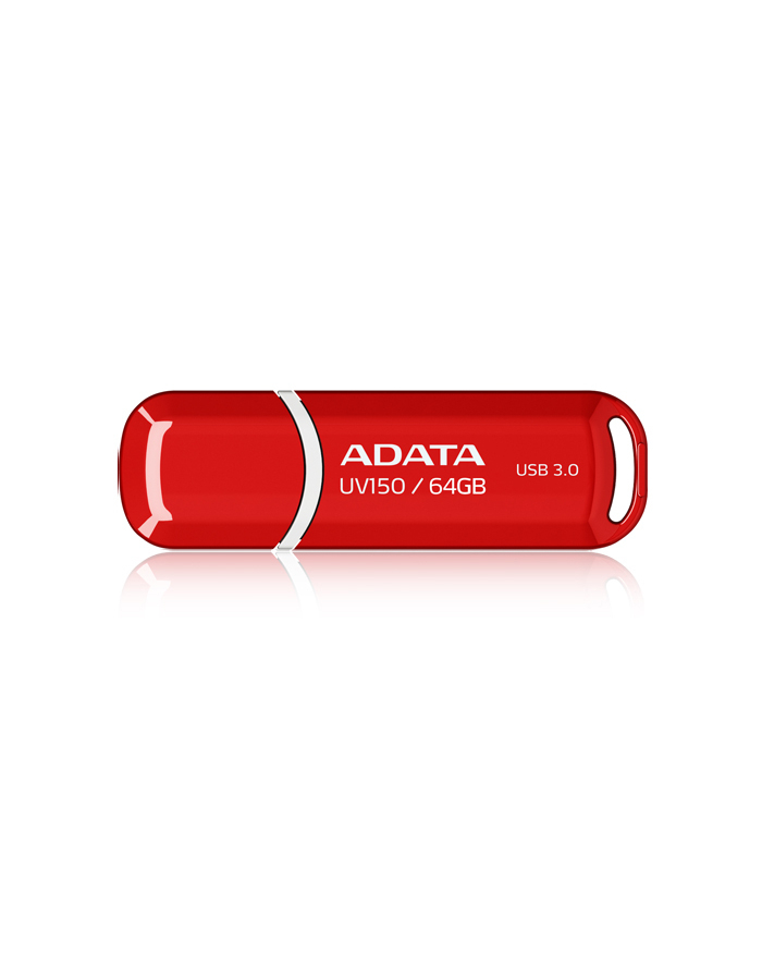Pendrive ADATA UV150 AUV150-64G-RRD (64GB; USB 3.0; kolor czerwony) główny