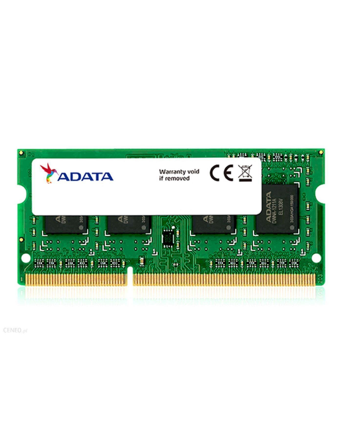 Pamięć RAM ADATA CL11 ADDS1600W8G11-S (DDR3 SO-DIMM; 1 x 8 GB; 1600 MHz; CL11) główny