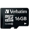 Karty pamięci Verbatim  44082 (16GB; Class 10; + adapter) - nr 43