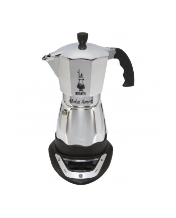 Kawiarka elektryczna BIALETTI Moka Timer (365 W; kolor srebrny)