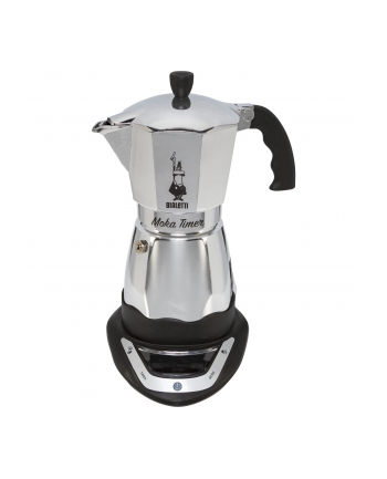 Kawiarka elektryczna BIALETTI Moka Timer (365 W; kolor srebrny)