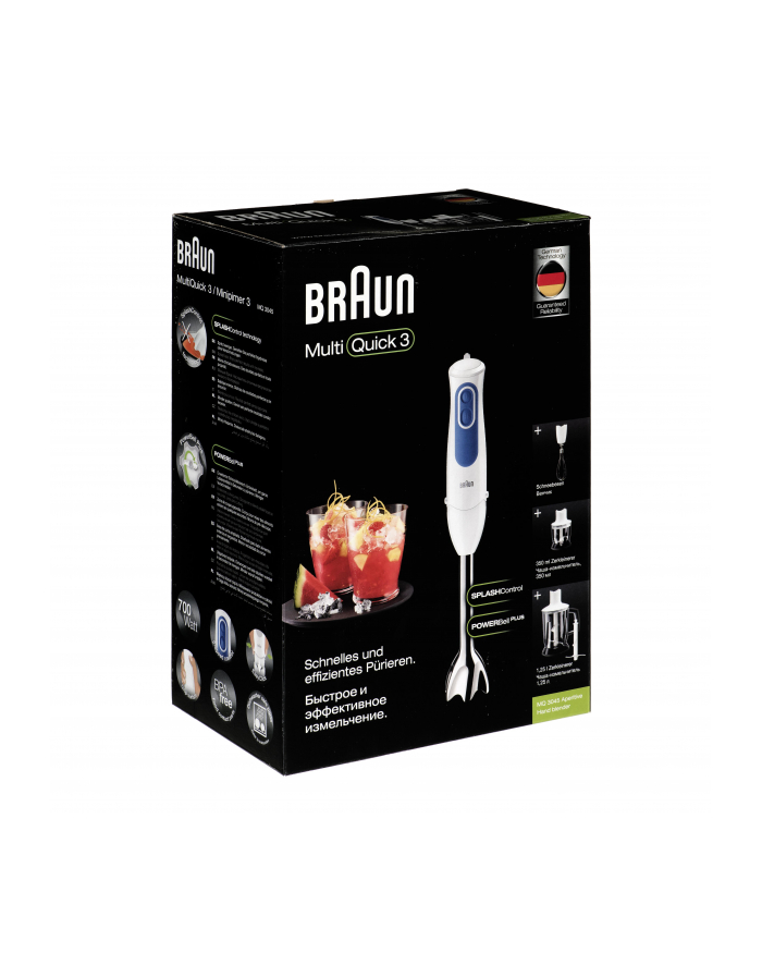 Blender ręczny Braun Aperitive MQ 3045 (700W; kolor biały) główny