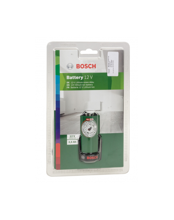 Akumulator wsuwany  Do Bosch Power For All  BOSCH PBA 1600A00H3D (2500 mAh; Li-Ion) główny