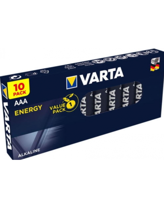 Baterie alkaliczne    VARTA  Micro AAA LR03 (x 10) główny