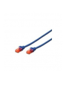 Kabel U/UTP DIGITUS DK-1617-010/B (RJ45 - RJ45; 1m; UTP; kat. 6; kolor niebieski) - nr 1