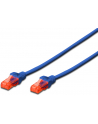 Kabel U/UTP DIGITUS DK-1617-010/B (RJ45 - RJ45; 1m; UTP; kat. 6; kolor niebieski) - nr 2