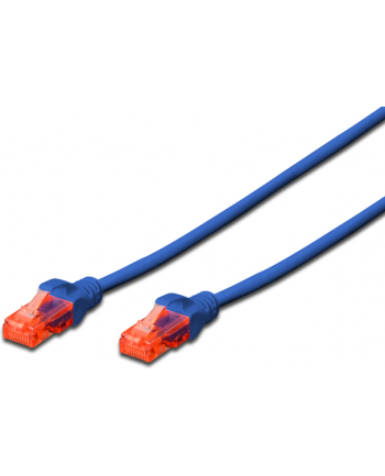 Kabel U/UTP DIGITUS DK-1617-010/B (RJ45 - RJ45; 1m; UTP; kat. 6; kolor niebieski)