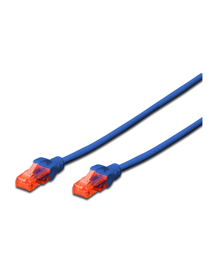 Kabel U/UTP DIGITUS DK-1617-010/B (RJ45 - RJ45; 1m; UTP; kat. 6; kolor niebieski) główny