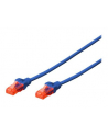 Kabel U/UTP DIGITUS DK-1617-010/B (RJ45 - RJ45; 1m; UTP; kat. 6; kolor niebieski) - nr 9
