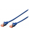 Kable sieciowe DIGITUS DK-1644-030/B (RJ45 - RJ45; 3m; S/FTP; kat. 6; kolor niebieski) - nr 11