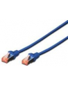 Kable sieciowe DIGITUS DK-1644-030/B (RJ45 - RJ45; 3m; S/FTP; kat. 6; kolor niebieski) - nr 14