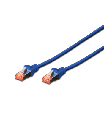 Kable sieciowe DIGITUS DK-1644-030/B (RJ45 - RJ45; 3m; S/FTP; kat. 6; kolor niebieski)