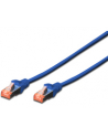 Kabel S/FTP DIGITUS DK-1644-050/B (RJ45 - RJ45; 5m; S/FTP; kat. 6; kolor niebieski) - nr 3