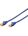 Kabel S/FTP DIGITUS DK-1644-050/B (RJ45 - RJ45; 5m; S/FTP; kat. 6; kolor niebieski) - nr 6
