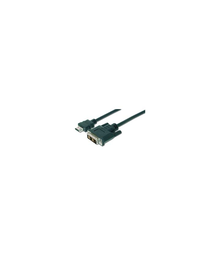 Kabel DIGITUS  DK-330300-020-S (HDMI M - DVI M; 2m; kolor czarny) główny