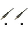Kabel DIGITUS  AK-510100-015-S (Mini Jack M - Mini Jack M; 1 5m; kolor czarny) - nr 12