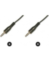 Kabel DIGITUS  AK-510100-015-S (Mini Jack M - Mini Jack M; 1 5m; kolor czarny) - nr 15