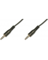 Kabel DIGITUS  AK-510100-015-S (Mini Jack M - Mini Jack M; 1 5m; kolor czarny) - nr 8