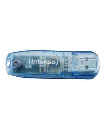 Pendrive INTENSO Rainbow Line 3502450 (4GB; USB 2.0; kolor niebieski)