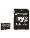 Karty pamięci Verbatim  44082 (16GB; Class 10; + adapter) - nr 2