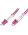 Kable sieciowe DIGITUS DK-2533-02-4 (LC - LC; 2m; kolor różowy) - nr 11