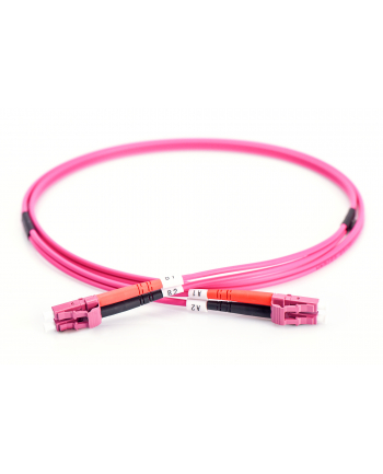 Kable sieciowe DIGITUS DK-2533-02-4 (LC - LC; 2m; kolor różowy) nr 1