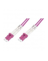 Kable sieciowe DIGITUS DK-2533-02-4 (LC - LC; 2m; kolor różowy) - nr 2
