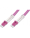 Kable sieciowe DIGITUS DK-2533-02-4 (LC - LC; 2m; kolor różowy) - nr 5