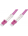 Kable sieciowe DIGITUS DK-2533-02-4 (LC - LC; 2m; kolor różowy) - nr 8