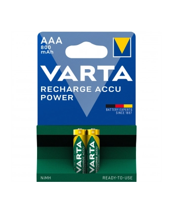 VARTA Akumulator NiMH HR03 AAA/1.2V/800mAh - 2 szt.