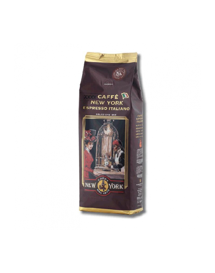 Kawa ziarnista 1000g NEW YORK COFFEE 20% Robusta  80% Arabica (8002436420010) główny
