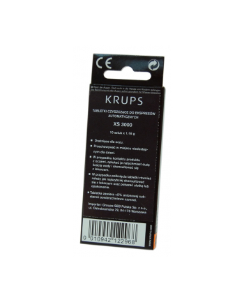 Tabletki do odkamieniania Krups XS 3000