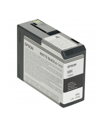 Wkład atramentowy Epson Czarny Stylus do 3800 - matte (80ml)