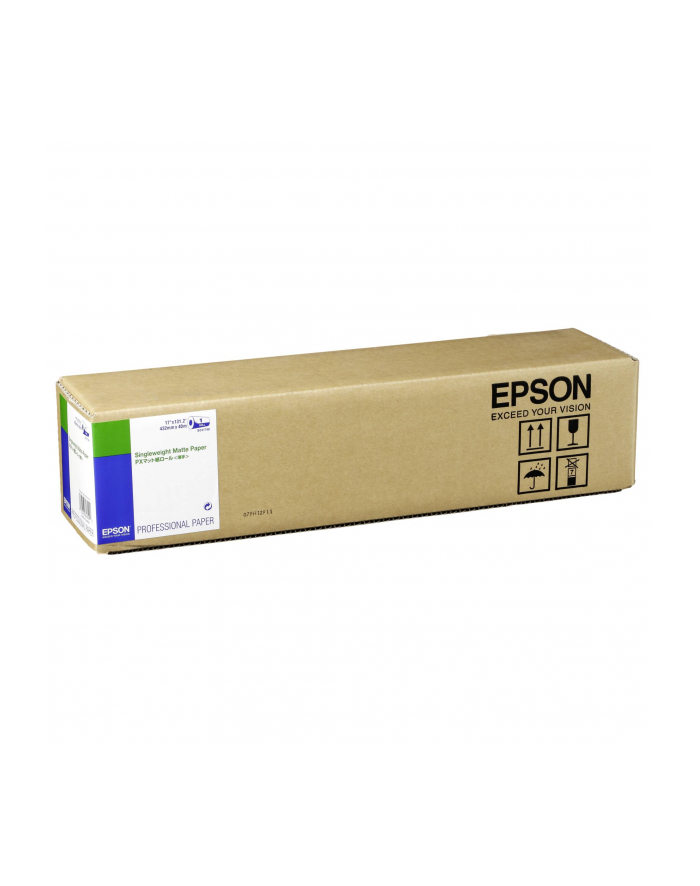 Papier Epson Roll Single Weight Matte 17'' x 40m (120g/m2) główny