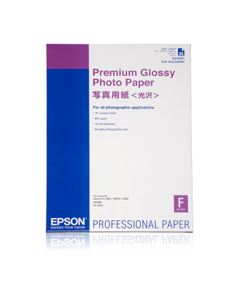 Papier Epson A2 Premium Glossy Photo  (25 ark.)