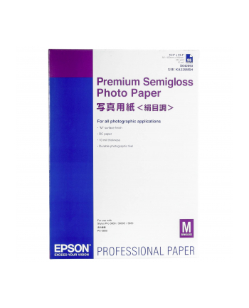 Papier Epson A2 Premium Semigloss Photo  (25 ark.)