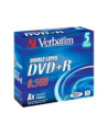 Płytki DVD+R VERBATIM 43541 8.5GB 8X DOUBLE LAYER BOX 5 SZT - nr 3