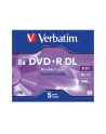 Płytki DVD+R VERBATIM 43541 8.5GB 8X DOUBLE LAYER BOX 5 SZT - nr 7