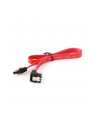 Kabel GEMBIRD CC-SATAM-DATA90-0.1M (SATA M - SATA M; 0 10m; kolor czerwony) - nr 1