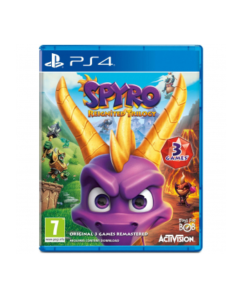 activision Gra Spyro Reignited Trilogy (wersja BOX; Blu-ray; PL - kinowa; od 7 lat)