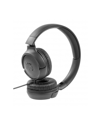 Słuchawki JBL TUNE500 JBLT500BLK (nauszne; z wbudowanym mikrofonem; kolor czarny)