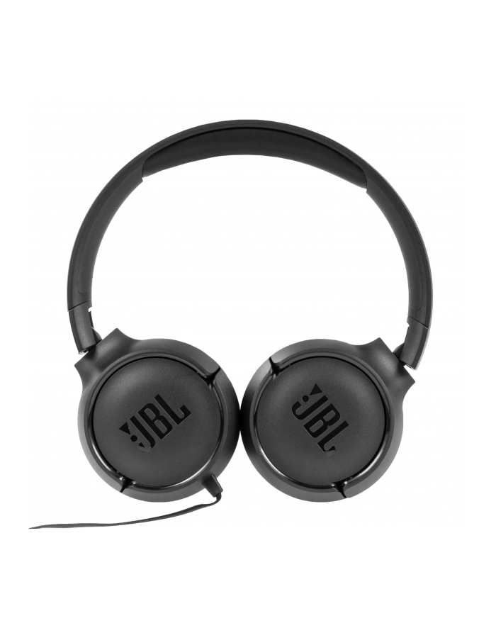 Słuchawki JBL TUNE500 JBLT500BLK (nauszne; z wbudowanym mikrofonem; kolor czarny) główny