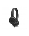 Słuchawki JBL TUNE500 JBLT500BLK (nauszne; z wbudowanym mikrofonem; kolor czarny) - nr 22